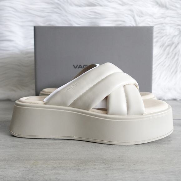 Vagabond Shoemakers Courtney Platform Sandals Off-White - Picture 6 of 16